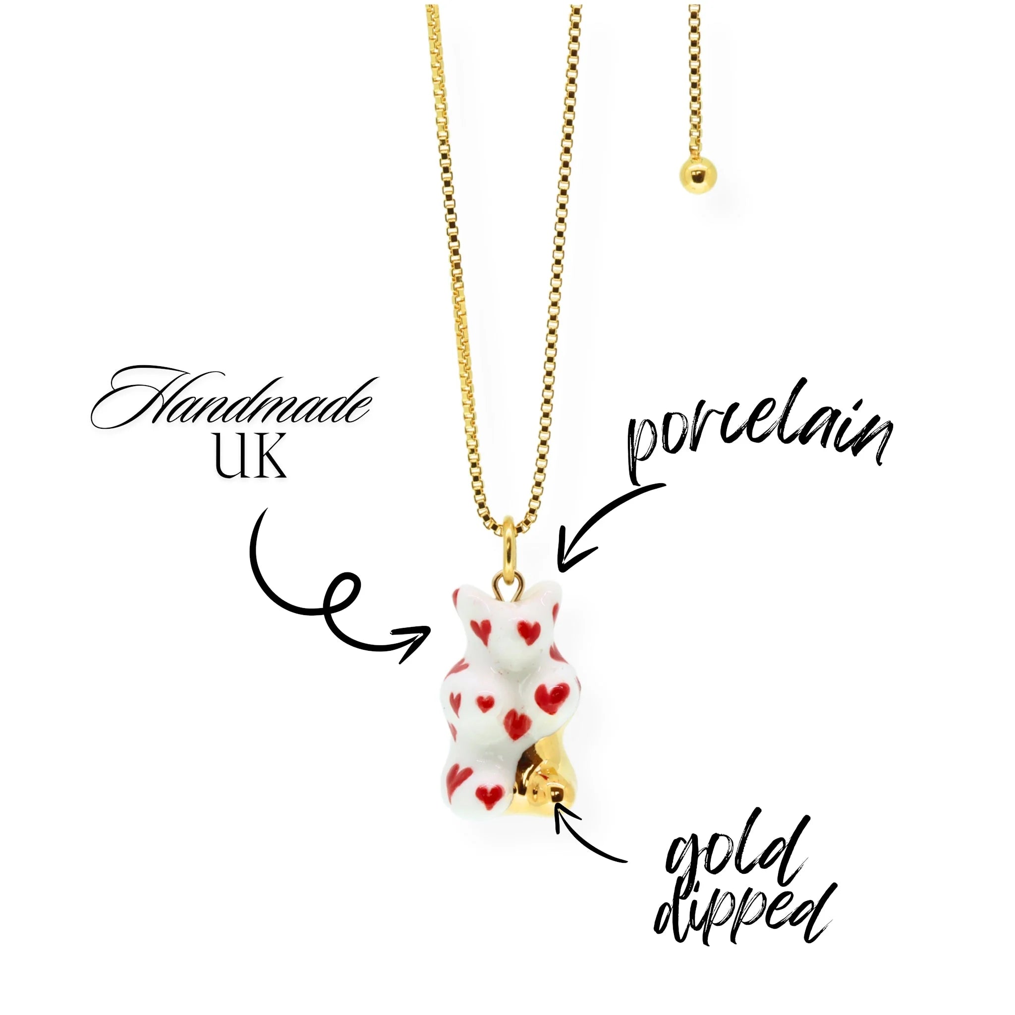CJ·314 - Handcrafted porcelain jewelry in cheerful, colorful styles
