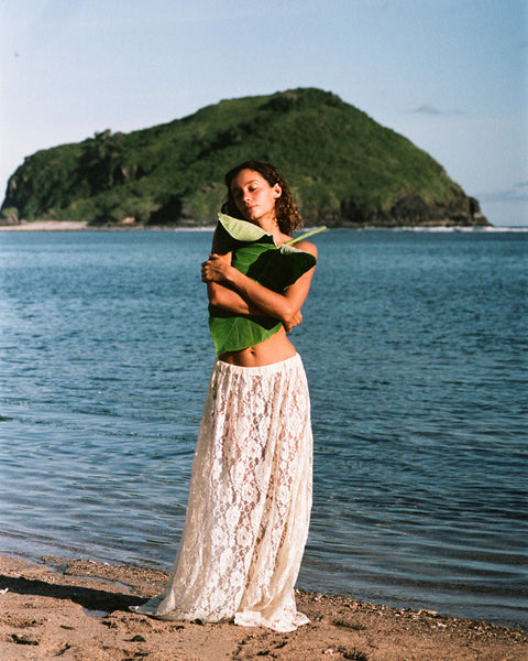 A Perfect Nomad | Lace Slip Skirt