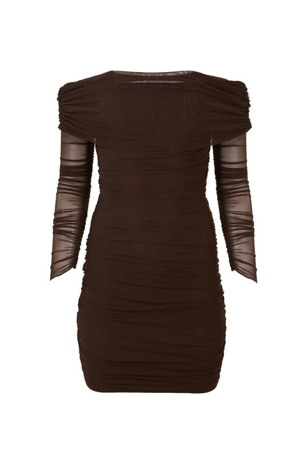Five p.m. | Midnight Mini Dress Brown
