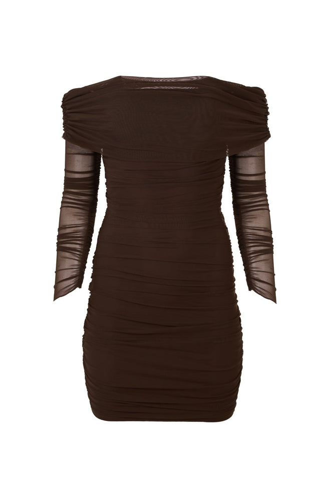 Five p.m. | Midnight Mini Dress Brown