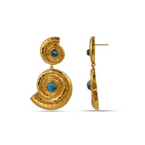 Arvino | Turquoise Chakra Earrings