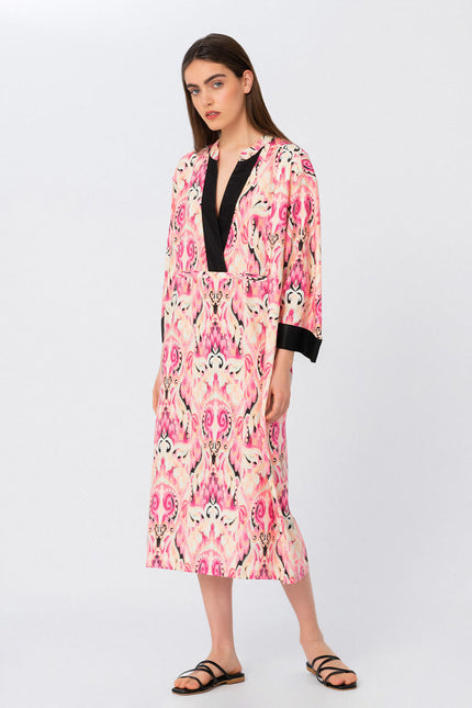 Elizabeth LaGre | Bahar - Printed Kaftan Dress