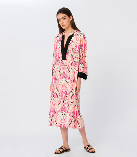 Elizabeth LaGre | Bahar - Printed Kaftan Dress