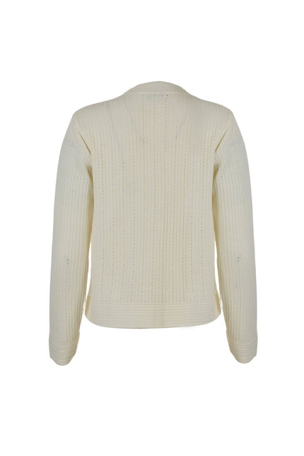 Five p.m. | Estelle Cardigan White