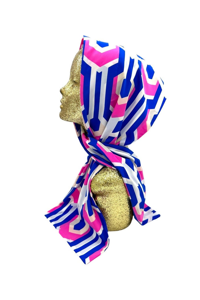 Julia Clancey I  Headscarf Print