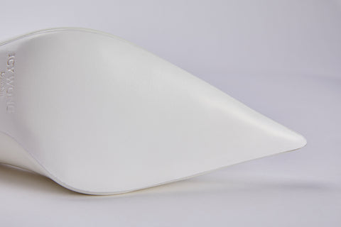 Icy Wong | Czółenka Adessa ze skóry lakierowanej