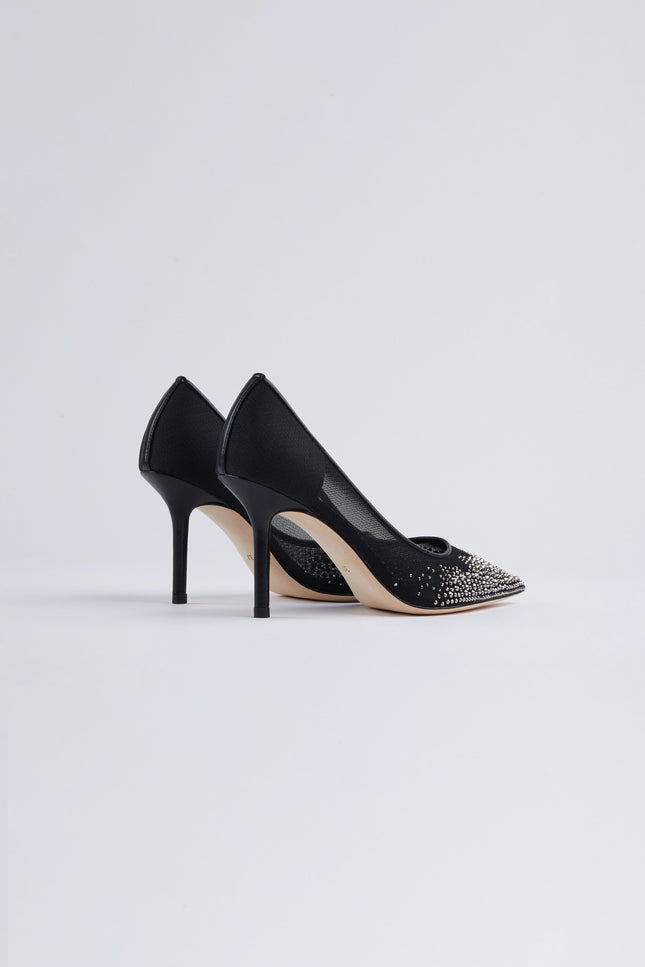 Icy Wong | Solène Crystal embellished Pumps