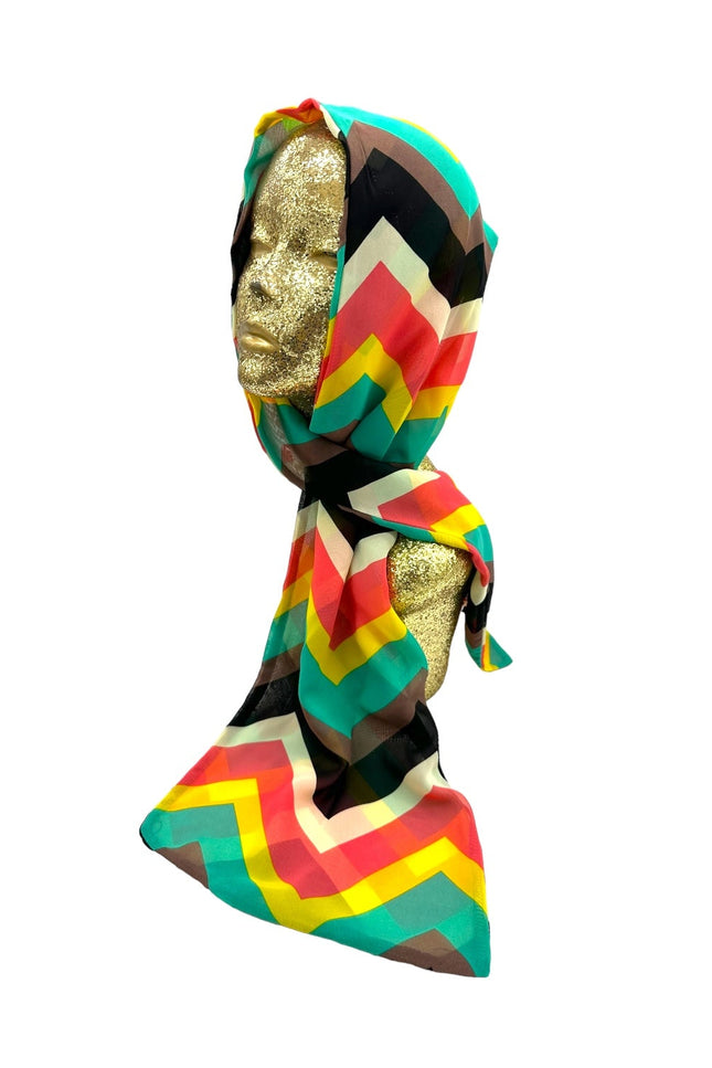 Julia Clancey I  Headscarf Print