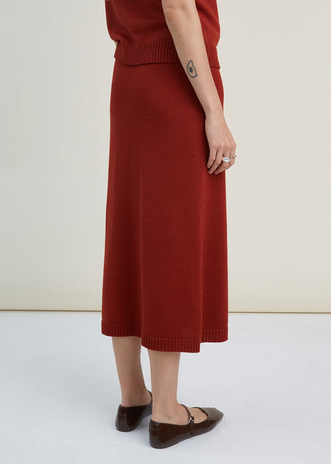 Monala | Spódnica z wełny merino