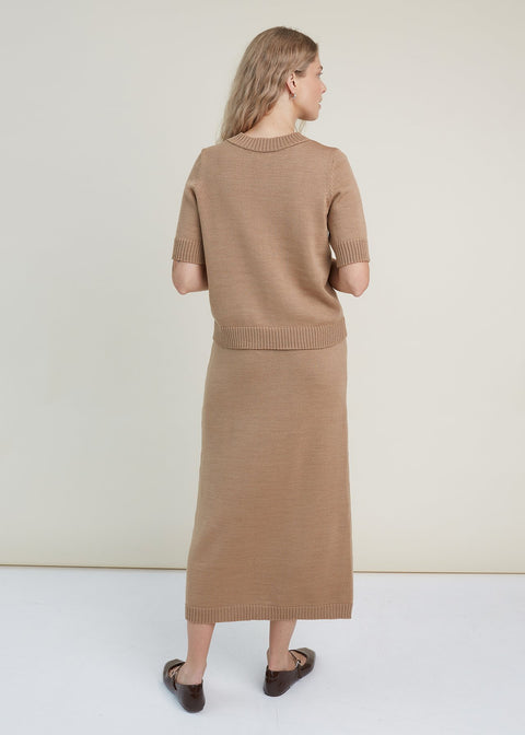 Monala | Spódnica z wełny merino