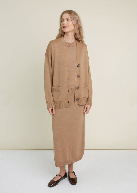 Monala | Kardigan z wełny merino