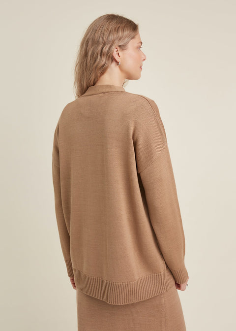 Monala | Kardigan z wełny merino