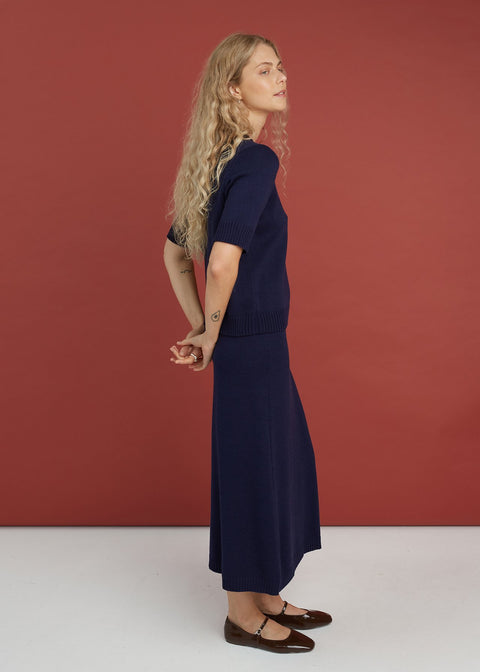 Monala | Spódnica z wełny merino