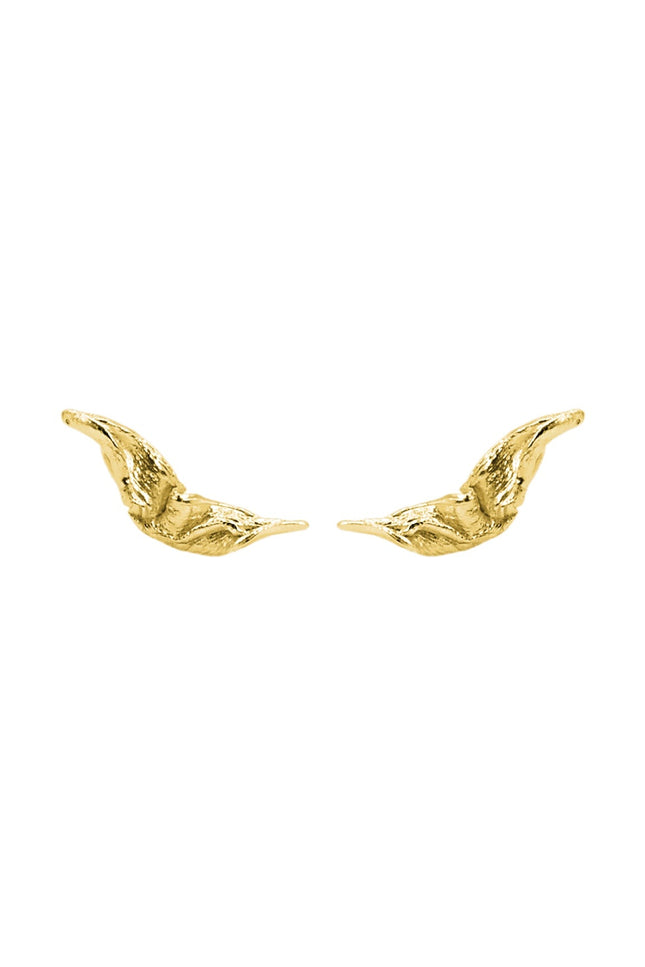 SIMA GINA | Sprout Studs gold