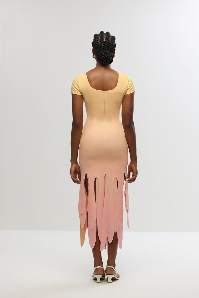 Aluka | Kaya Laser-cut Dress