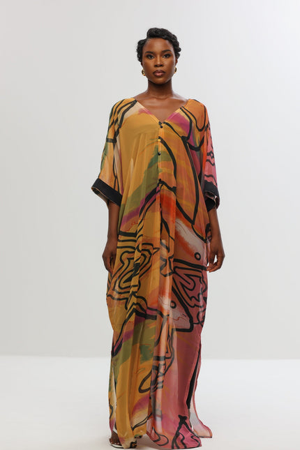 Aluka | Maziwa Kaftan