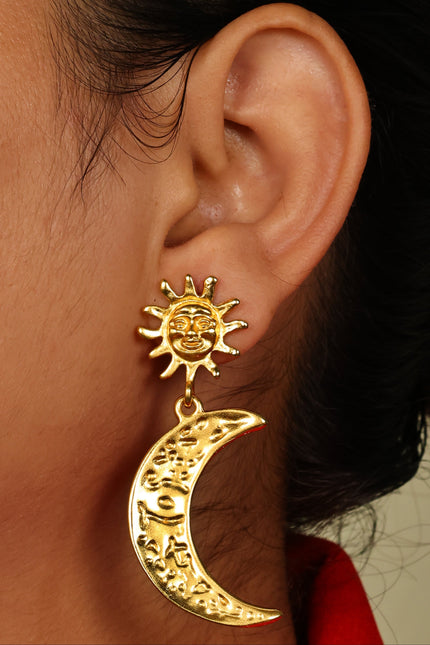 Arvino | Chand Suraj Studs in Sterling Silver