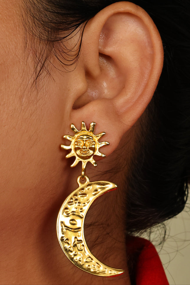 Arvino | Chand Suraj Studs in Sterling Silver