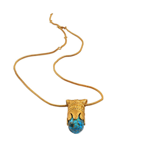 Arvino | Turquoise Potion Unisex Chain Necklace