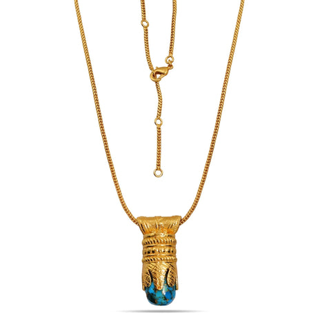 Arvino | Turquoise Potion Unisex Chain Necklace