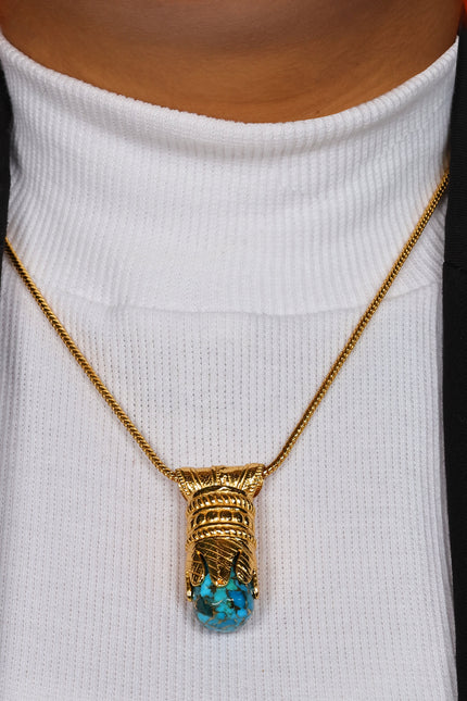 Arvino | Turquoise Potion Unisex Chain Necklace