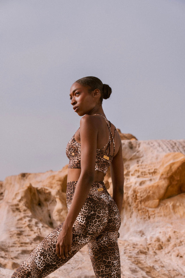 Befitnesslou | Legging Leopard dark print