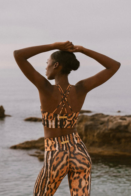 Befitnesslou | Top Ambar Leopard animal print