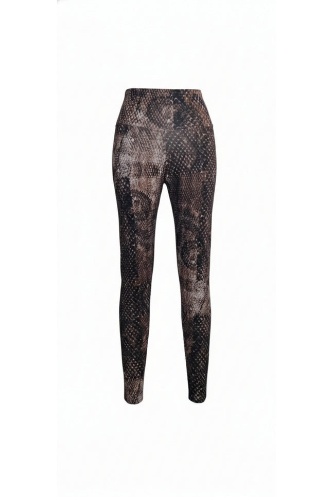 Befitnesslou | Legging dark snake animal print
