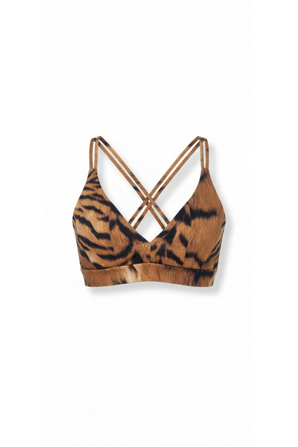Befitnesslou | Top Ambar Tiger animal print