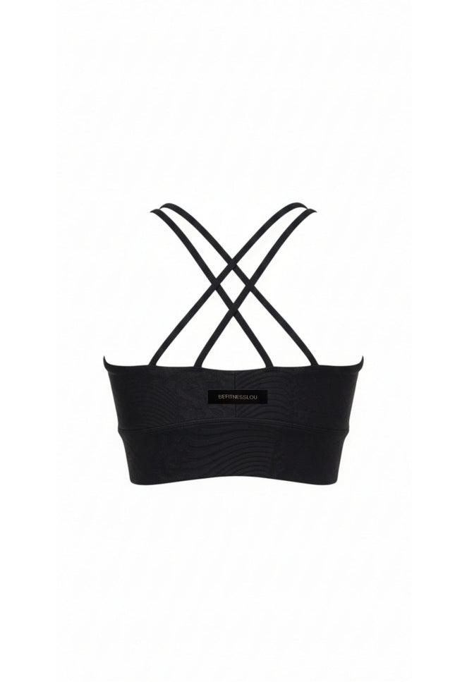 Befitnesslou | Orio black leopard top