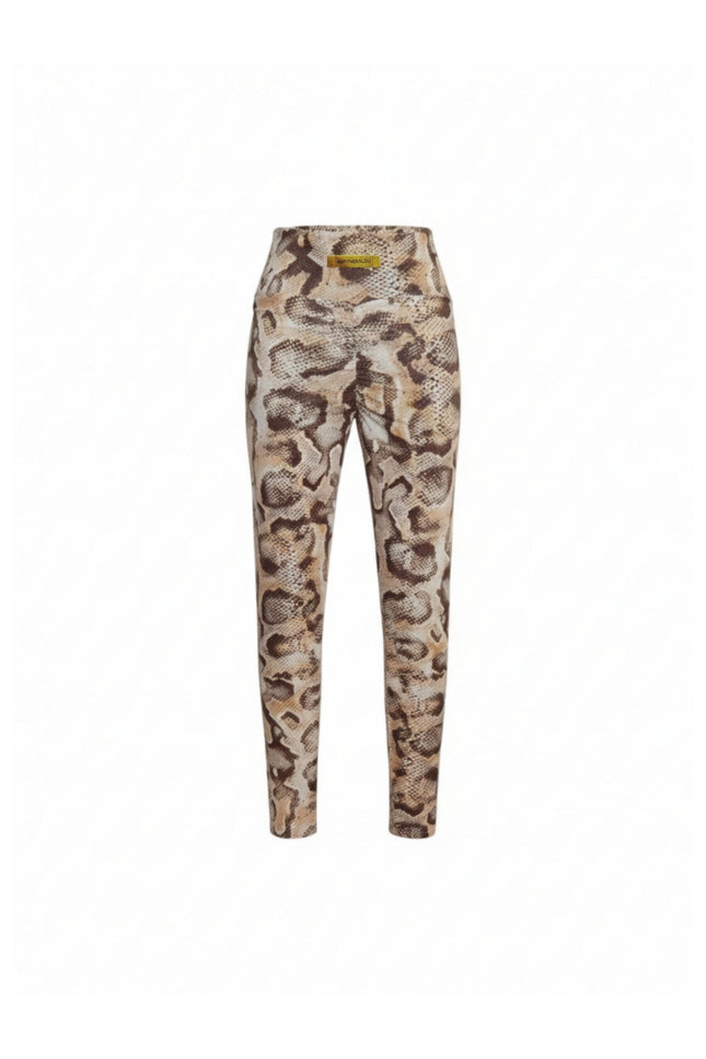 Befitnesslou | Legging beige snake animal print
