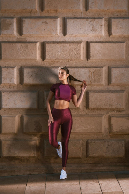 Befitnesslou | Leopard red riding legging