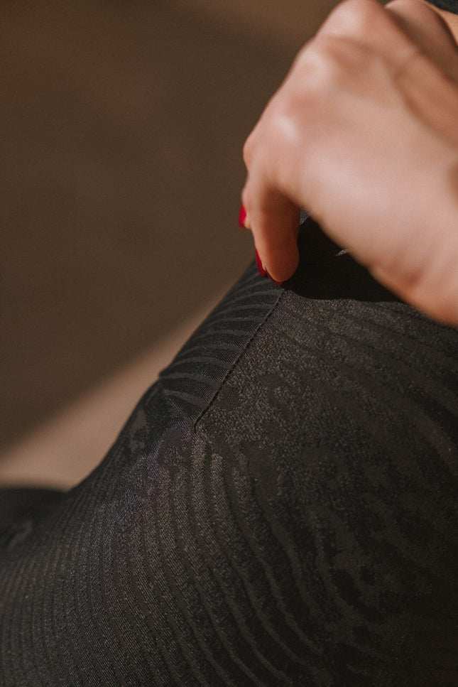 Befitnesslou | Black leopard legging