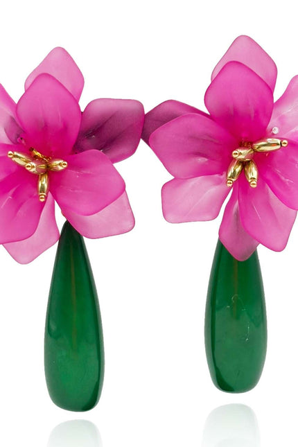 Michael Nash Jewelry | Kolczyki z klipsem Flora