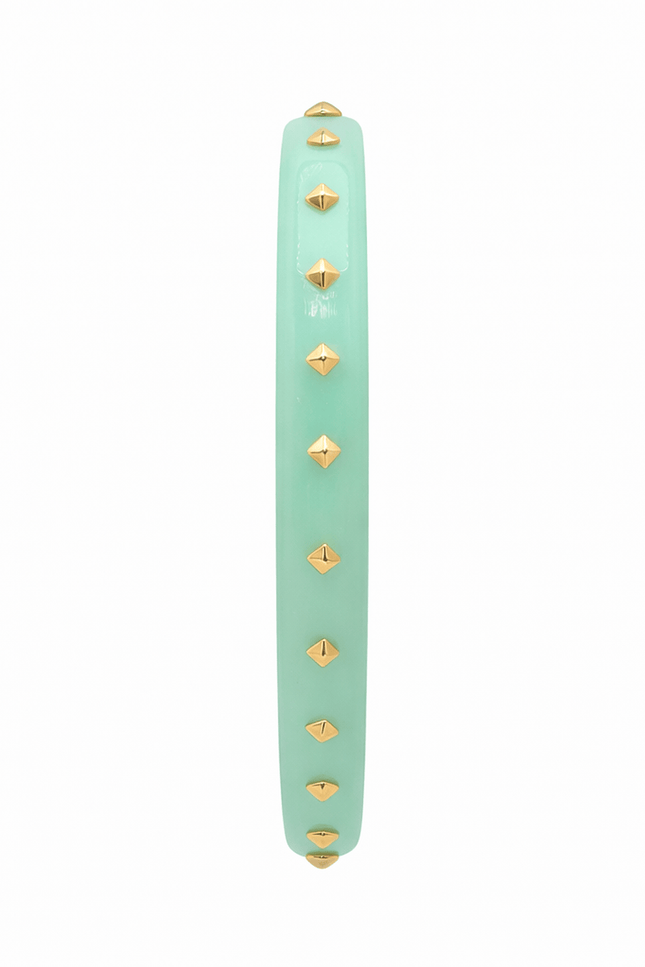 Michael Nash Jewelry | Clementine Jade Resin Studded Bangle