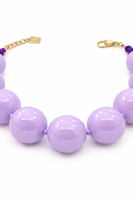 Michael Nash Jewelry | Lucy Lavender Gumball Necklace