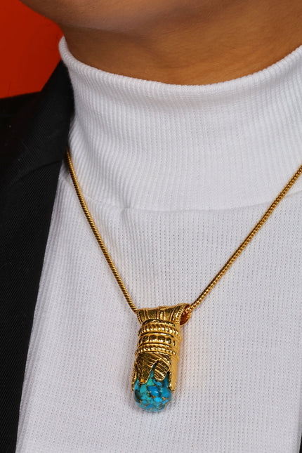 Arvino | Turquoise Potion Unisex Chain Necklace