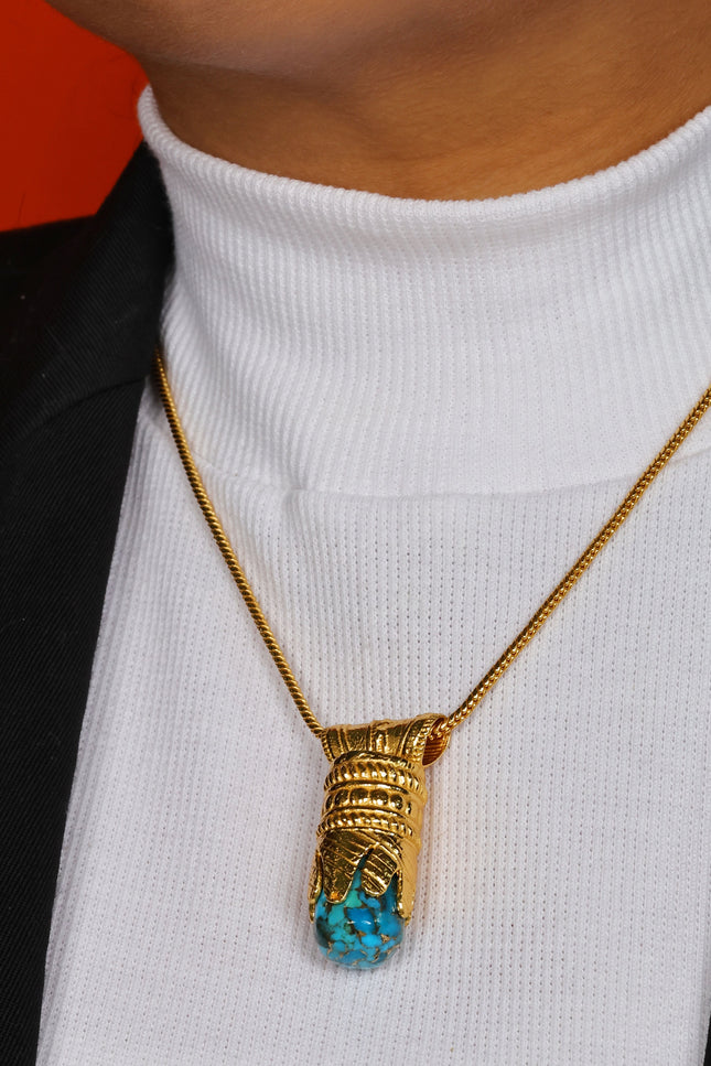 Arvino | Turquoise Potion Unisex Chain Necklace