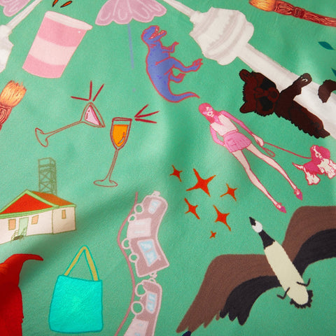 Soft Strokes Silk | Szal Toronto