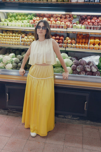 Ashley Stambouli | Arum Midi skirt