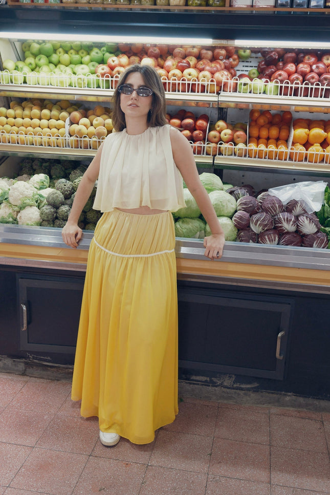 Ashley Stambouli | Arum Midi skirt