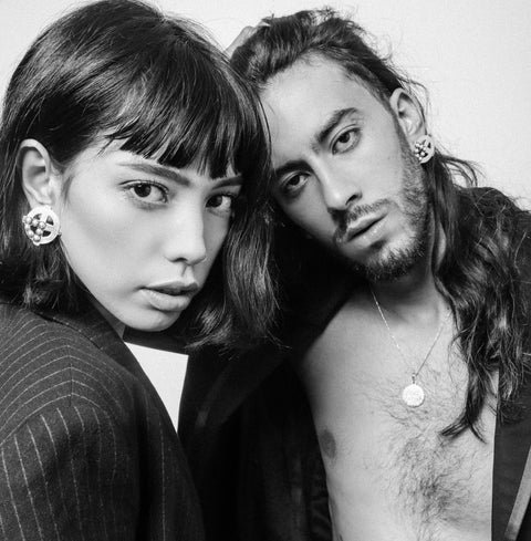 Yelli Jewels | Amazing Double Rosettes Pendant Necklace