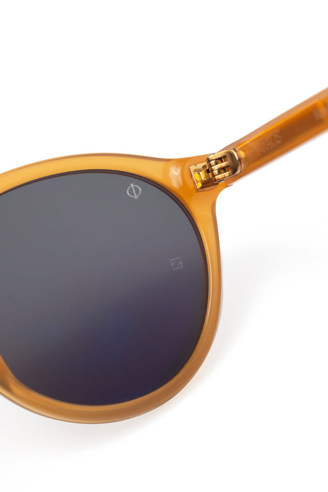 Faos Concept I TINOS IN ELECTRUM AMBER WITH ALGAE GREEN LENSES
