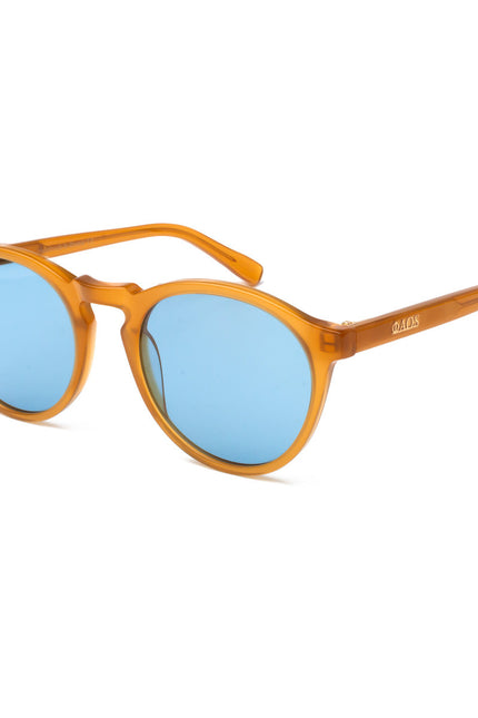 Faos Concept I TINOS IN ELECTRUM AMBER WITH KYANO BLUE LENSES
