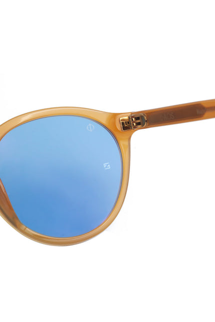 Faos Concept I TINOS IN ELECTRUM AMBER WITH KYANO BLUE LENSES