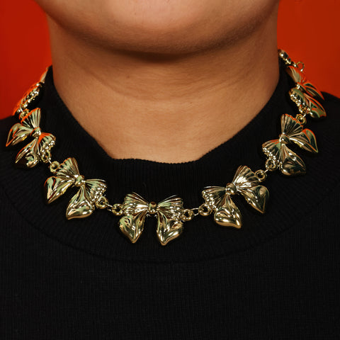 Arvino | Petite Bow Necklace