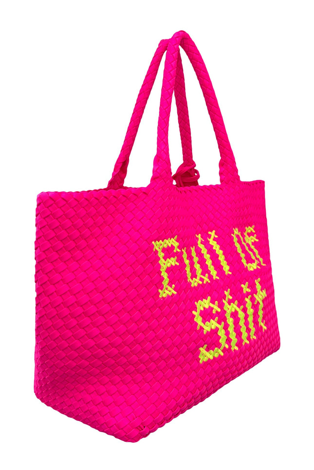 Lilly Loves | New Pink Full Of Shit Handbag