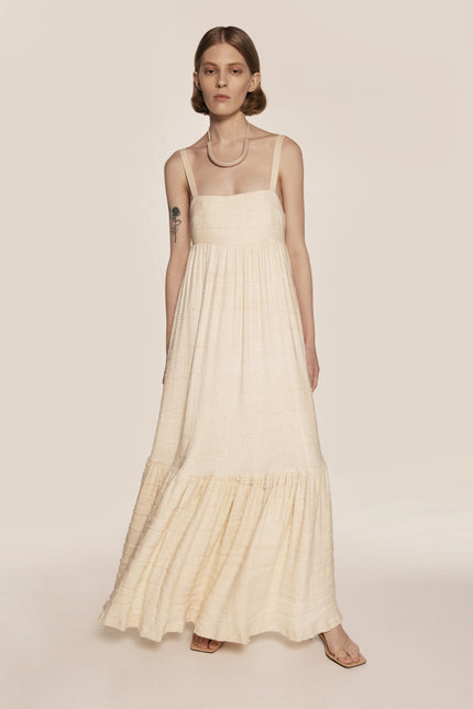 Selera | Item 16. Linen ivory dress