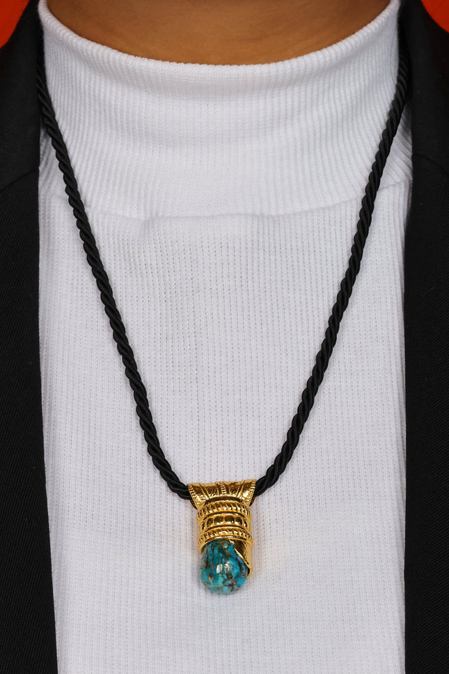 Arvino | Turquoise Potion Unisex Thread Necklace