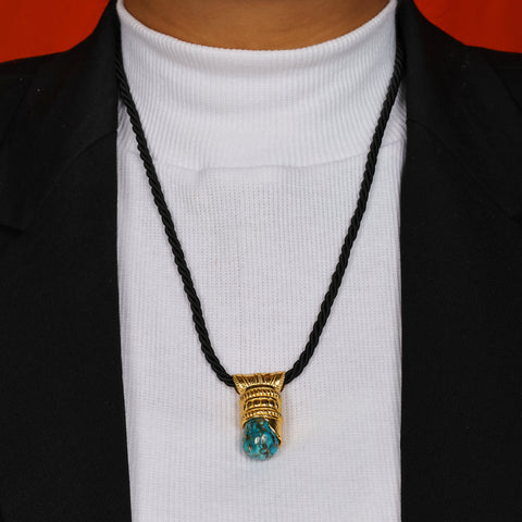 Arvino | Turquoise Potion Unisex Thread Necklace